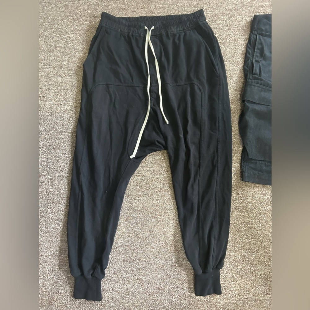 Rick Owen Darkshadow pants Black size S MEN (Authentic)